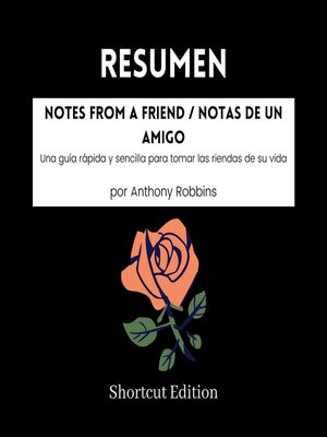cover image of RESUMEN--Notes From a Friend / Notas de un amigo
